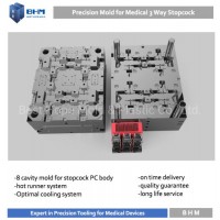 Medical Three Way Stopcock Hot Runner Mold  Medical Stopcock Mold