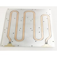 Copper Pipe Embedded Water Cooling Plate