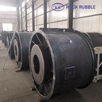 Carbon Steel Welding / Large Metal Fabrication Ventilation Fan Casing Factory