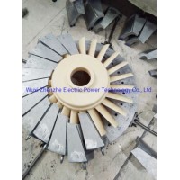 Aluminum Casting Vanes/Blades/Blower Fans Made by Investment Casting