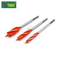 Four Flutes Quad Spurs Auger Drill Bit