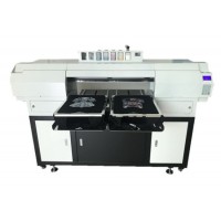 High Cost Effective DTG T-Shirt UV Printing Machine 45cm * 35cm /70cm Mh-003 CYMK with White Ink Fla