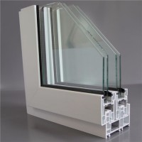UPVC/PVC Plastic Profile for 112 Series Windows and Doors Building Material
