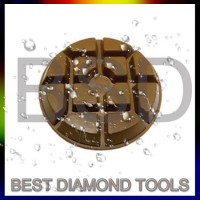 Copper Bond Hybrid Diamond Polishing Pads Copper Backs