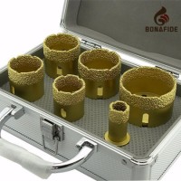 Popular Vacuum Brazed Diamond Core Drill Bit with Aluminium Box (diamond core cutter)