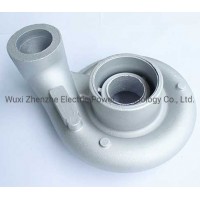 Aluminum Turbocharge Case/Shell for Auto Parts Made by Gravity/Permanent Casting/Low Pressure Castin