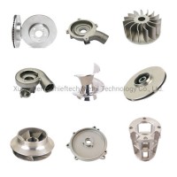 Customized Foundry Metal Silica Sol Lost Wax Investment Casting Pump Impeller Parts Pump Body Housin