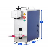 High Speed Portable 20W 30W 50W Fiber Laser Marking Machine
