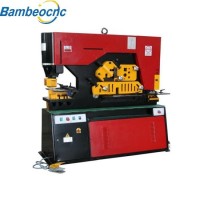 90t Hydraulic Punching and Shearing Ironworker Machine