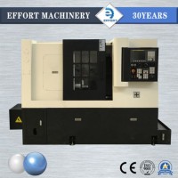 Ck40lx500mm Slant CNC Lathe Machine / High Rigidity Model Suitable for Good Precision Workpiece