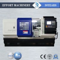 Flat Bed CNC Lathe Ck6166 Heavy Duty Model Suitable for Large Workpiece