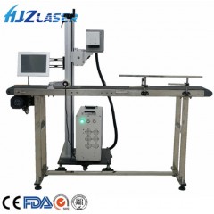 30W 60W Flying CO2 Laser Marking Machine for Pet Bottles图1