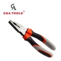 German Type Combination Pliers with Three Color Handle