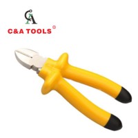 German Type Diagonal Cutting Pliers with Insulated Handle