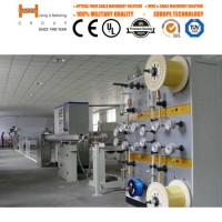 Premium FTTH Fiber Drop Cable Line/FTTH Fiber Cable Sheathing Line for Export USA/Spain/Korea/Russia