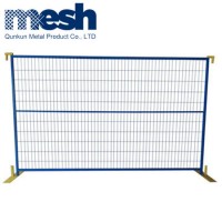 Top Sale Canada PVC Portable Garden Temporary Fence Panel