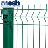 Galvanized 3D Welded Wire Triangle Bending Fence