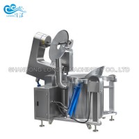 Big Capacity Automatic Industrial Caramel Flavored Gas Popcorn Production Line Machine on Hot Sale