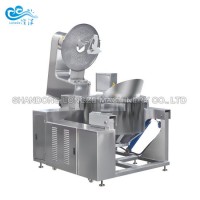 Stainless Steel 304 Fully Automatic Popcorn Popper Equipment Machine for Agitator
