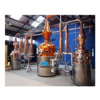 Distillery Machine Alcohol Stainless Steel Red Copper Stills Moonshine Vodka Alcohol Distiller