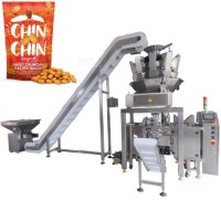 Puffed Food Snacks Chips Chin Chin Packing Machine for Stand up Pouch