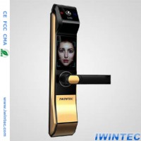 Electronic Smart Lock Face Recognition Lock HD LCD Screen Four-in-One Identification Lock Security A