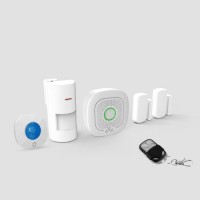 Tuya Smart Life WiFi Sos Burglar Alarm System with WiFi Tuya APP Controlling Intelligent WiFi One-Ke