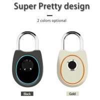 Gl04 Hot Sale High Security Padlock Fingerprint From Zdurc