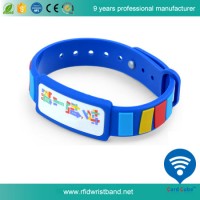 Waterproof Ntag213 RFID Custom PVC Wristband