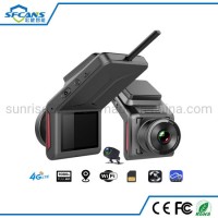 4G WiFi Car DVR Camera 1080P GPS Dashcam with Rearview Camera Dual Lens Video Recorder