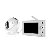 4.3'' IPS Display Wireless Digital Video Cartoon Baby Monitor Night Vision 2-Way Audio 2.4