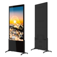 2020 China Factory Supply 43" Floor Stand All in One Android 7.1 Touch Screen Advertising Playe