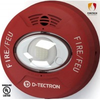 UL Listed Fire Alarm System Wall/Ceiling Mounted Sounder/Horn and Strobe for Indoor-Use Applications