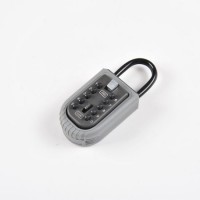 Yh9175 10-Bush Button Keybox Key Lock Box/ Key Storage Key Holder Box/ Door Knob Lock  with Cable Ke