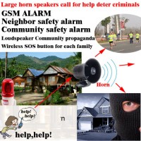 GSM Neighbor Help  GSM Community Security and Alarm Box