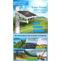 Outdoor Security CCTV Battery Solar Powered Wireless IP Camera