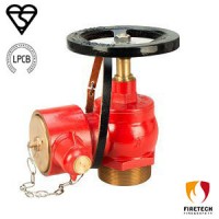 Fire Landing Valve Right-Angle Type with Bsi Kitemark Lpcb Approved Copper Alloy FT06-198d Series