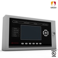 UL Listed Intelligent Fire Alarm System Remote LCD Annunciator Dt122W