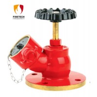 Fire Landing Valve Oblique Type Flange Dn50 Inlet X BS336 Outlet