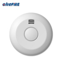 Okefire ABS Wireless Cigarette Smoke Detector Fire Alarm