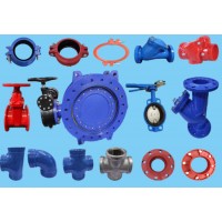 Hot Sale Cheap Factory Price Ductile Iron Sand Casting HDPE Pipe Fittings Elbow Flange Water Gate Ba