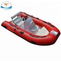 Ce Certificate Hypalon or PVC Aluminum Cheap Rib Inflatable Fishing Boat Rigid Inflatable Boats for