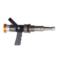 Flow Adjustable Aluminum Fire Water Hose Nozzle with Pistol Grip for Fire Fighting