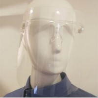 Hot Selling Anti Virus Safe Disposable Plastic Full Face Shield Hat HD Transparent Splash Face Guard