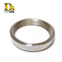 Densen Customized Stainless Steel 304 Pipe Machining Processing Barrel Flange or Neck Collar Flange