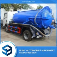 100% Brand New 4000liters Septic Tank Disposal Vacuum Suction Truck