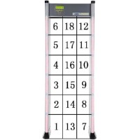 18 Zones High Sensitivity Detecting Walk Through Metal Detector