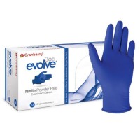 Disposable Blue Nitrile Gloves Powder Free for Food Handling