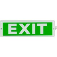 LED Water Proof Exit Evacuation Indication Safety Sign Lamp IP65 High Quality