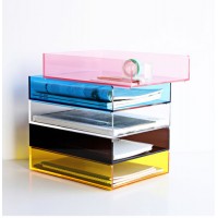 Office Supply Acrylic File Tray